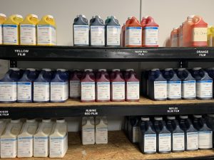 Label Printer Ink Room