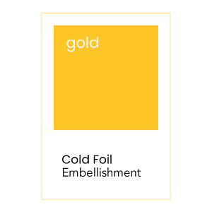 Gold Cold Foil Labels