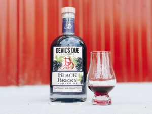 Devils Due Distillery Black Cherry Label