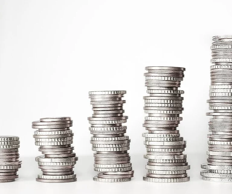 Stack of coins